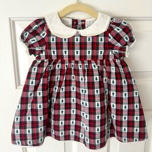 Janie & Jack Holiday Tartan Dress